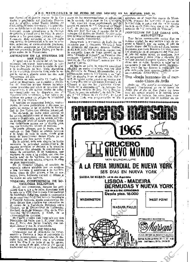 ABC MADRID 30-06-1965 página 79