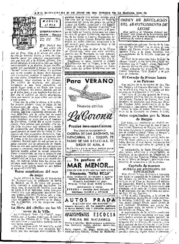 ABC MADRID 30-06-1965 página 85