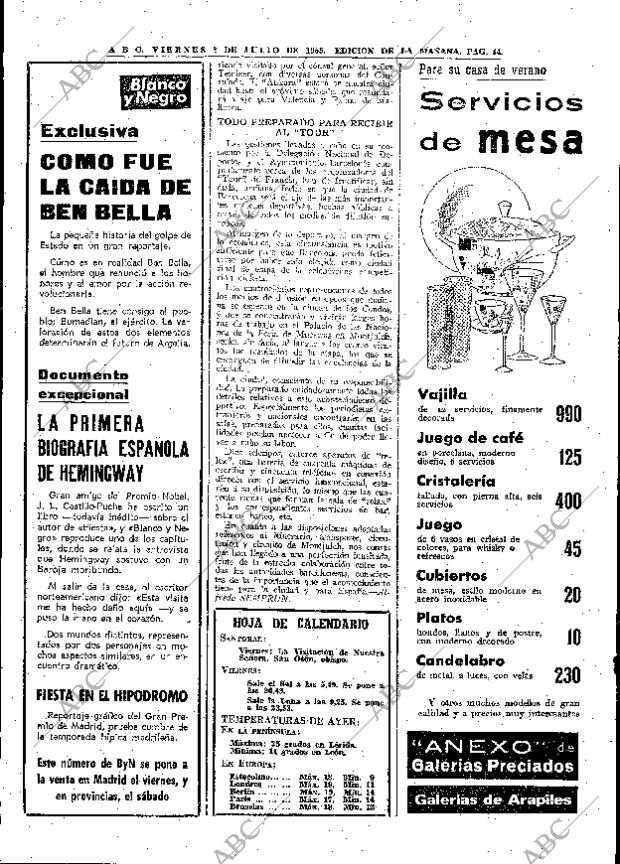 ABC MADRID 02-07-1965 página 44