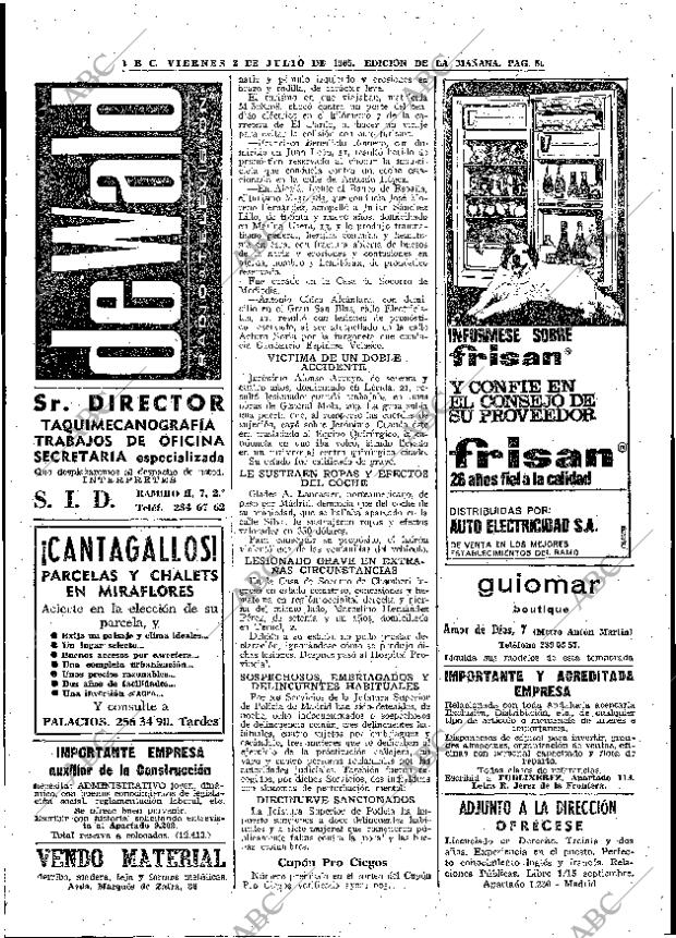 ABC MADRID 02-07-1965 página 50