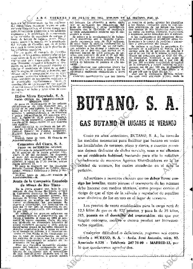 ABC MADRID 02-07-1965 página 55