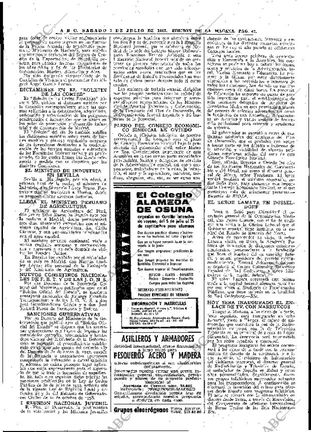ABC MADRID 03-07-1965 página 42
