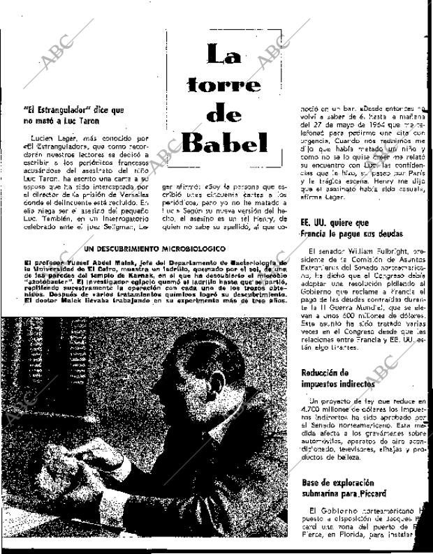 BLANCO Y NEGRO MADRID 03-07-1965 página 12