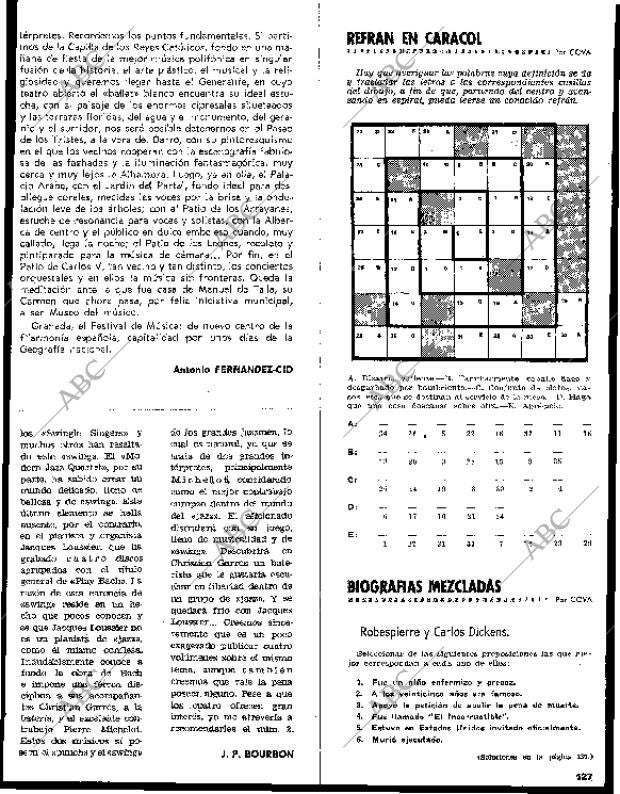 BLANCO Y NEGRO MADRID 03-07-1965 página 127