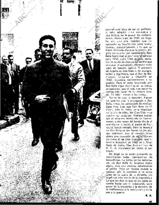 BLANCO Y NEGRO MADRID 03-07-1965 página 45