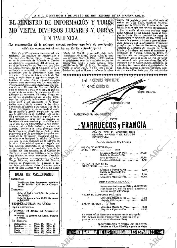 ABC MADRID 04-07-1965 página 61