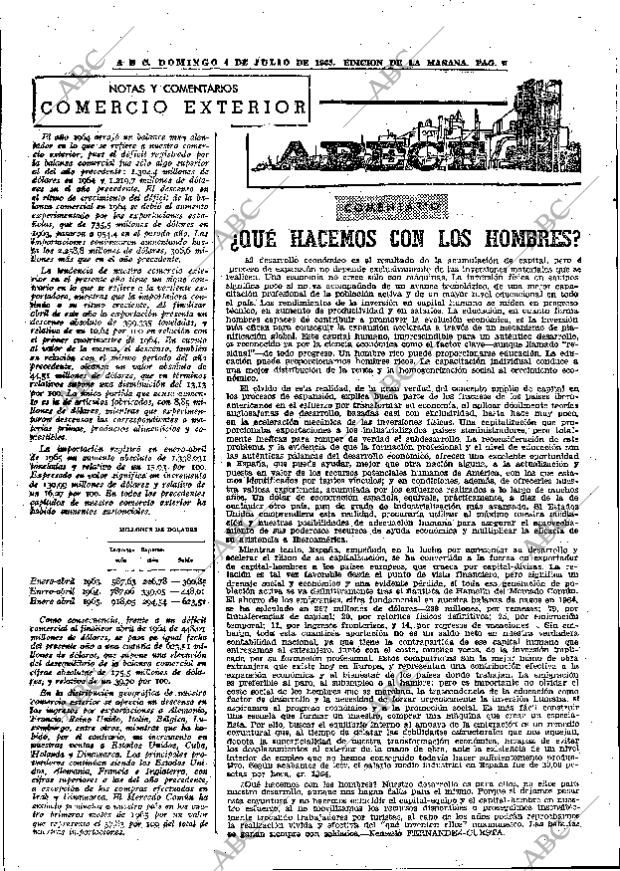 ABC MADRID 04-07-1965 página 74