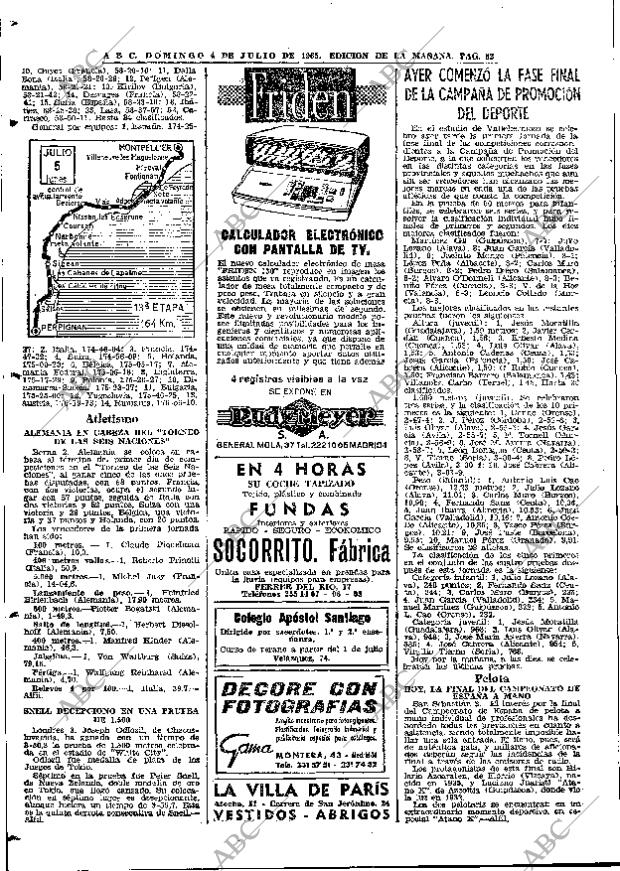 ABC MADRID 04-07-1965 página 82