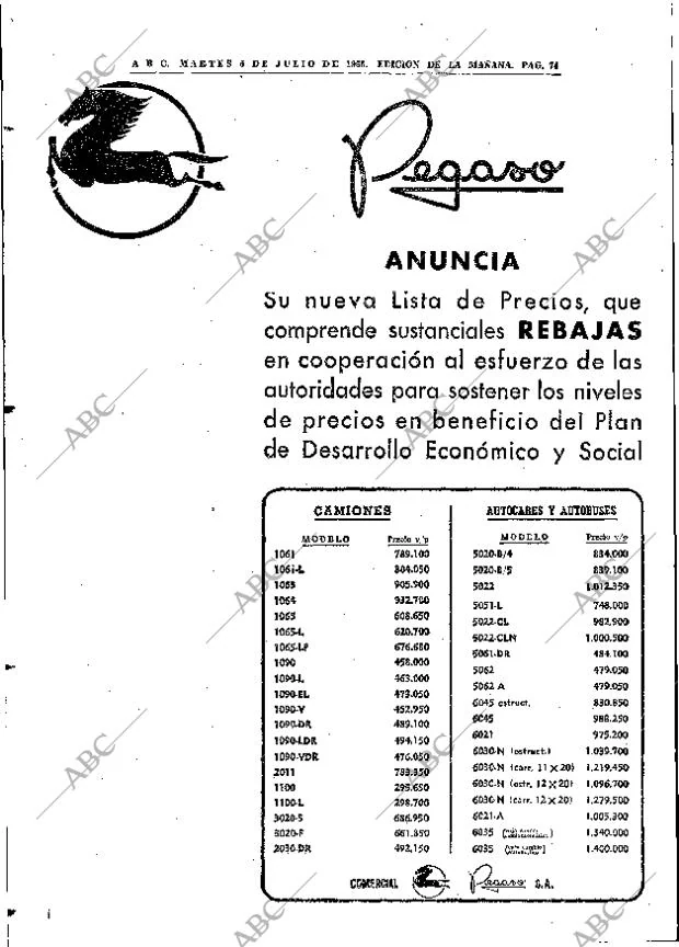 ABC MADRID 06-07-1965 página 74