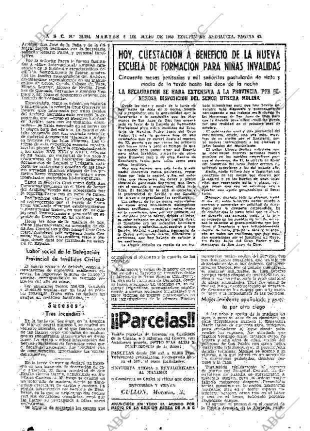 ABC SEVILLA 06-07-1965 página 43