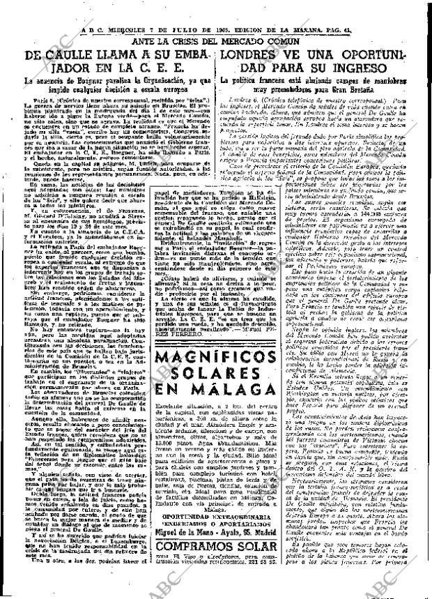 ABC MADRID 07-07-1965 página 41