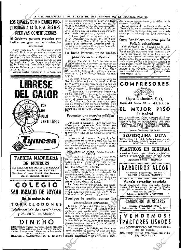 ABC MADRID 07-07-1965 página 46