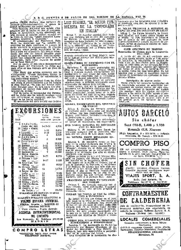 ABC MADRID 08-07-1965 página 74