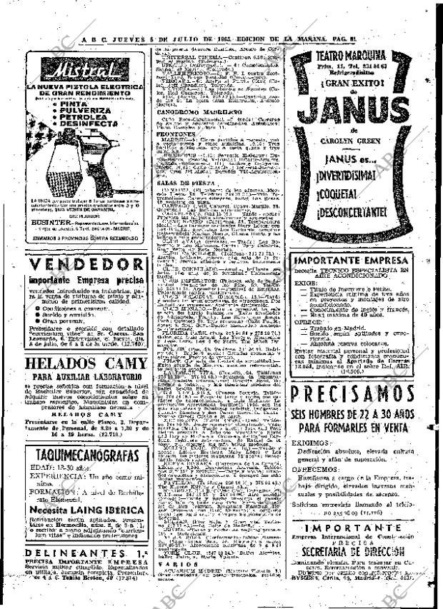 ABC MADRID 08-07-1965 página 81