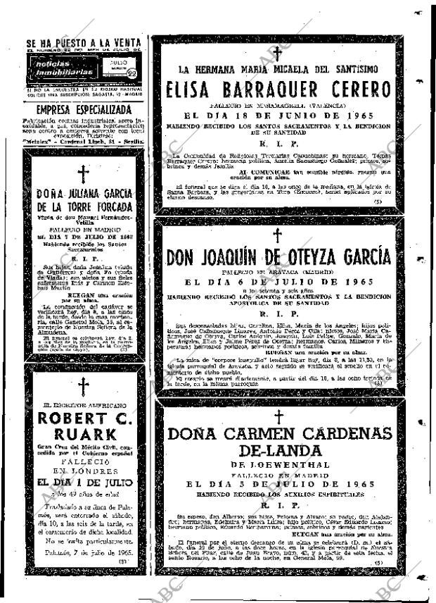 ABC MADRID 08-07-1965 página 91