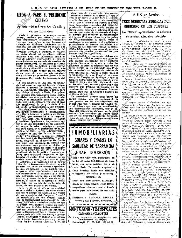 ABC SEVILLA 08-07-1965 página 23