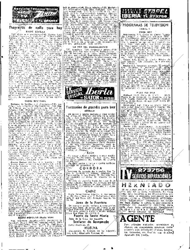 ABC SEVILLA 08-07-1965 página 55