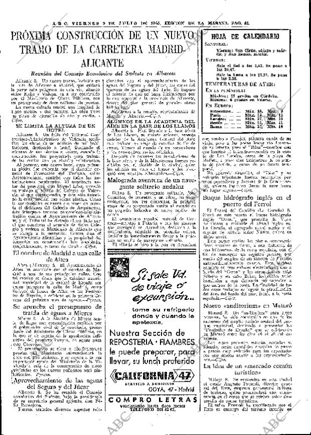 ABC MADRID 09-07-1965 página 43