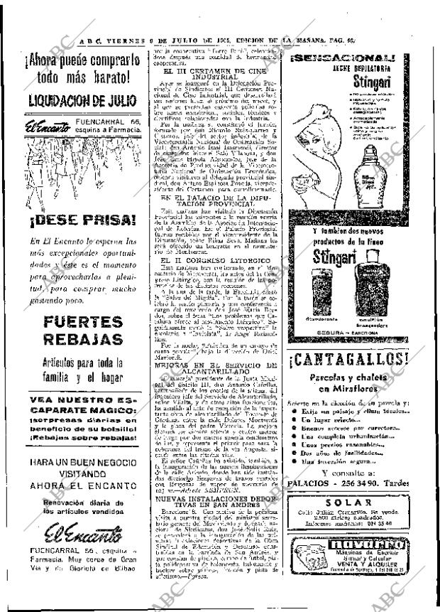 ABC MADRID 09-07-1965 página 46