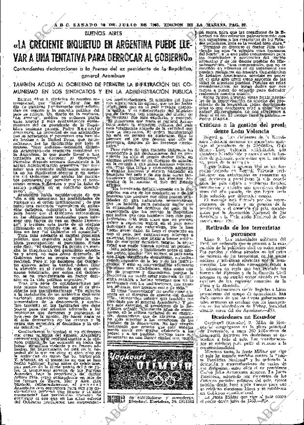 ABC MADRID 10-07-1965 página 37