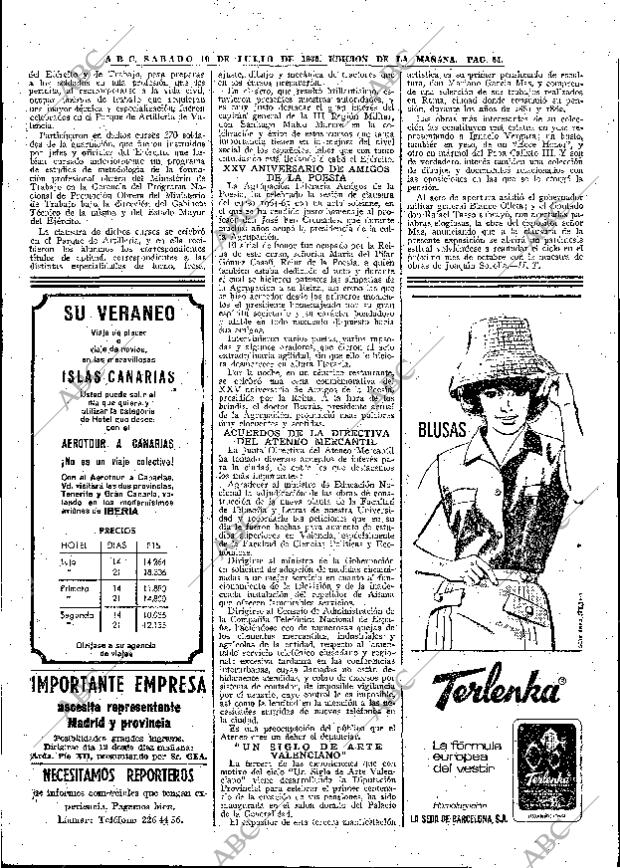 ABC MADRID 10-07-1965 página 54