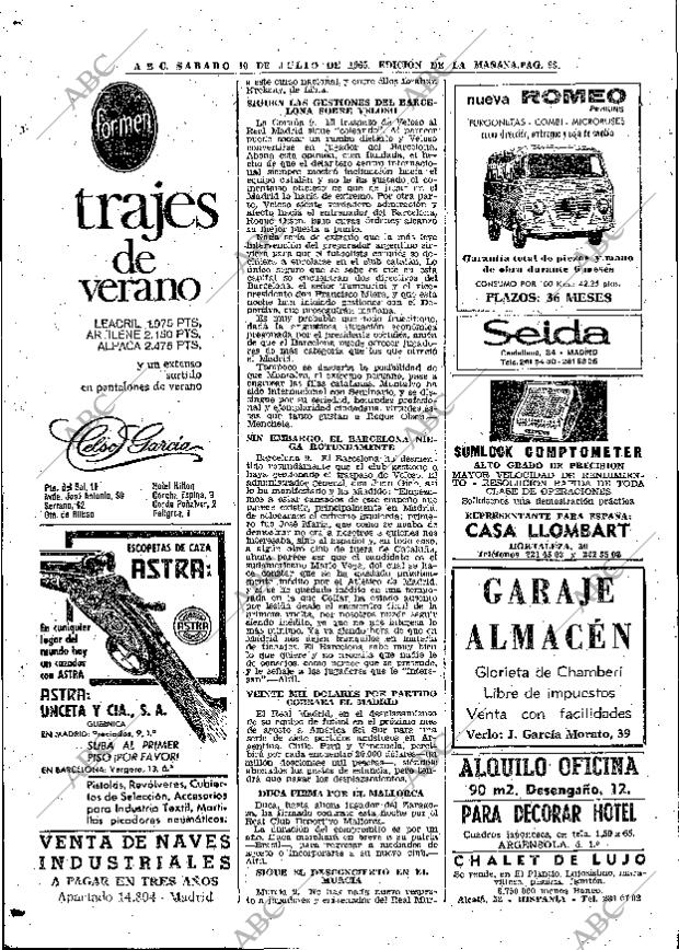 ABC MADRID 10-07-1965 página 68