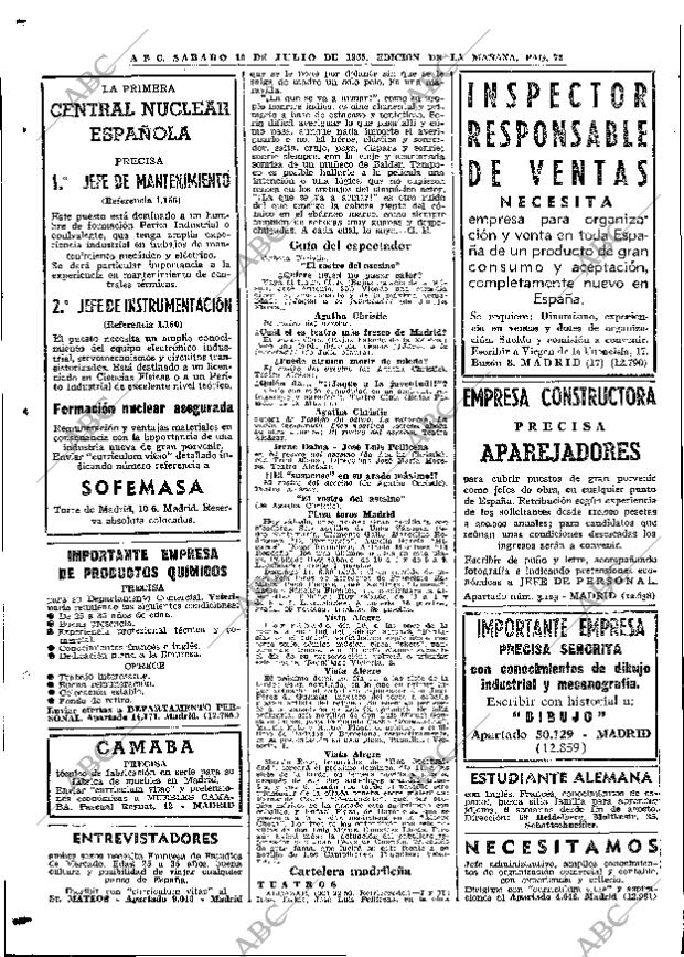 ABC MADRID 10-07-1965 página 72