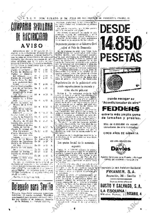 ABC SEVILLA 10-07-1965 página 32