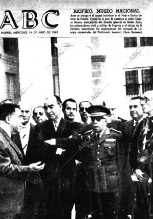 ABC MADRID 14-07-1965 página 1