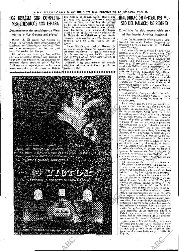 ABC MADRID 14-07-1965 página 45