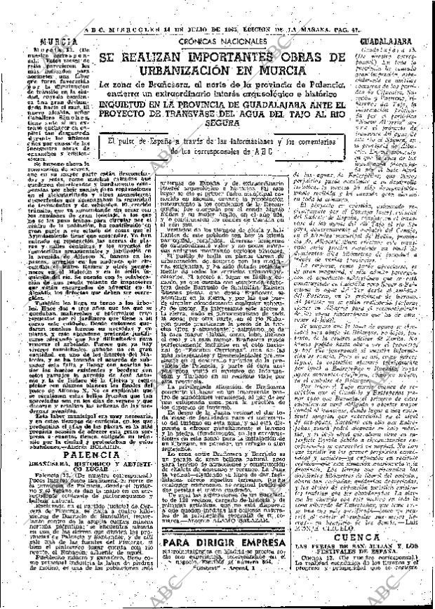 ABC MADRID 14-07-1965 página 47