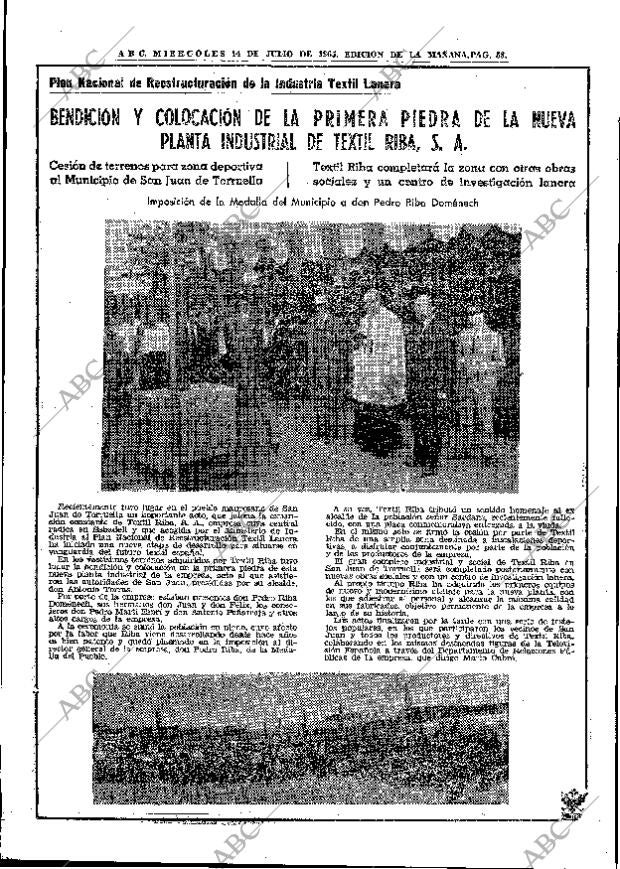 ABC MADRID 14-07-1965 página 58