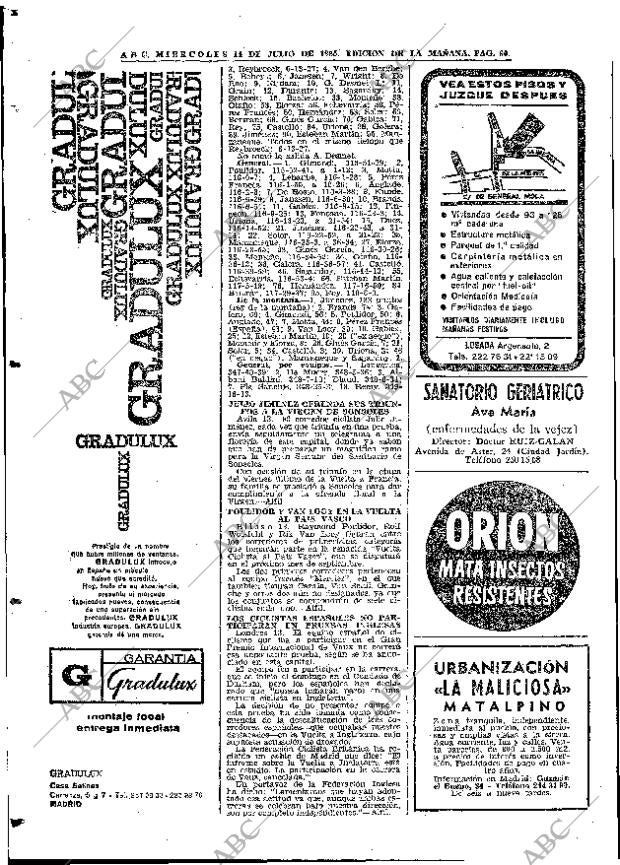 ABC MADRID 14-07-1965 página 60