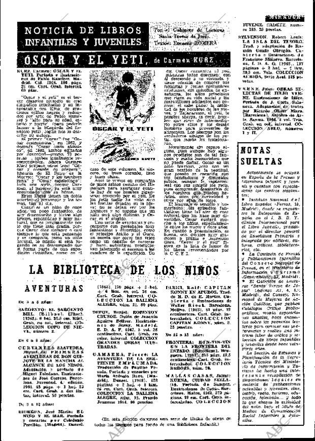 ABC MADRID 15-07-1965 página 23