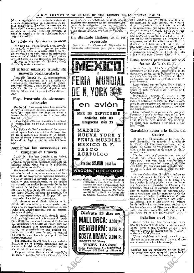 ABC MADRID 15-07-1965 página 38
