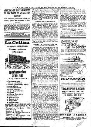 ABC MADRID 15-07-1965 página 46