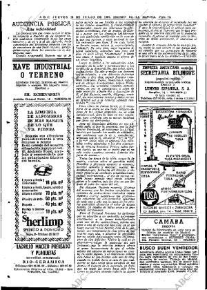 ABC MADRID 15-07-1965 página 70