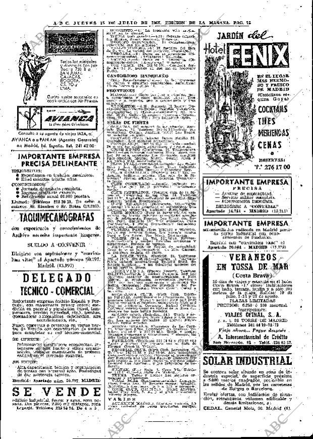 ABC MADRID 15-07-1965 página 75