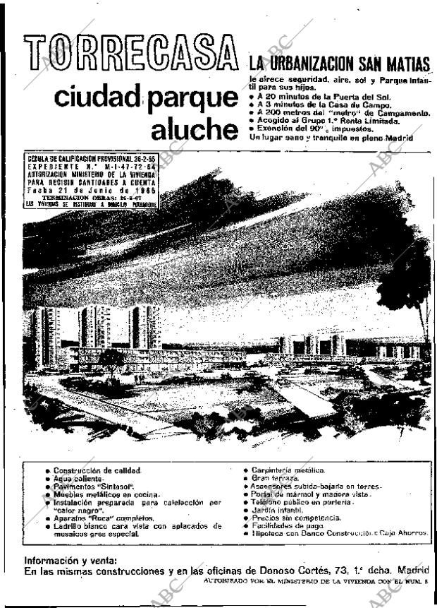 ABC MADRID 16-07-1965 página 22
