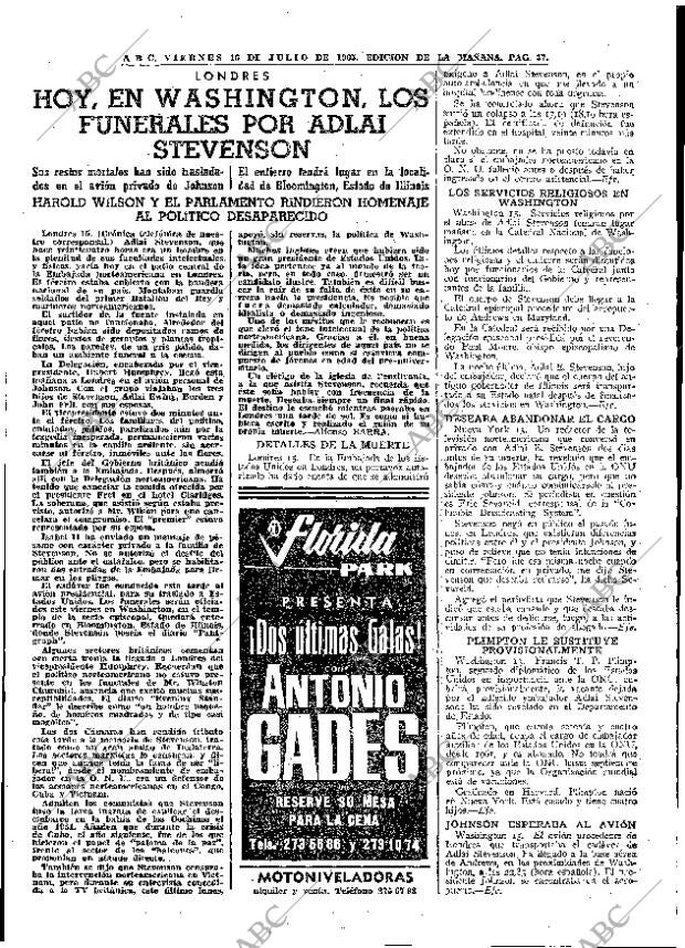 ABC MADRID 16-07-1965 página 37