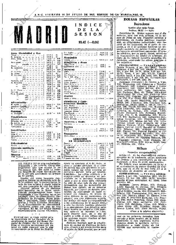 ABC MADRID 16-07-1965 página 63
