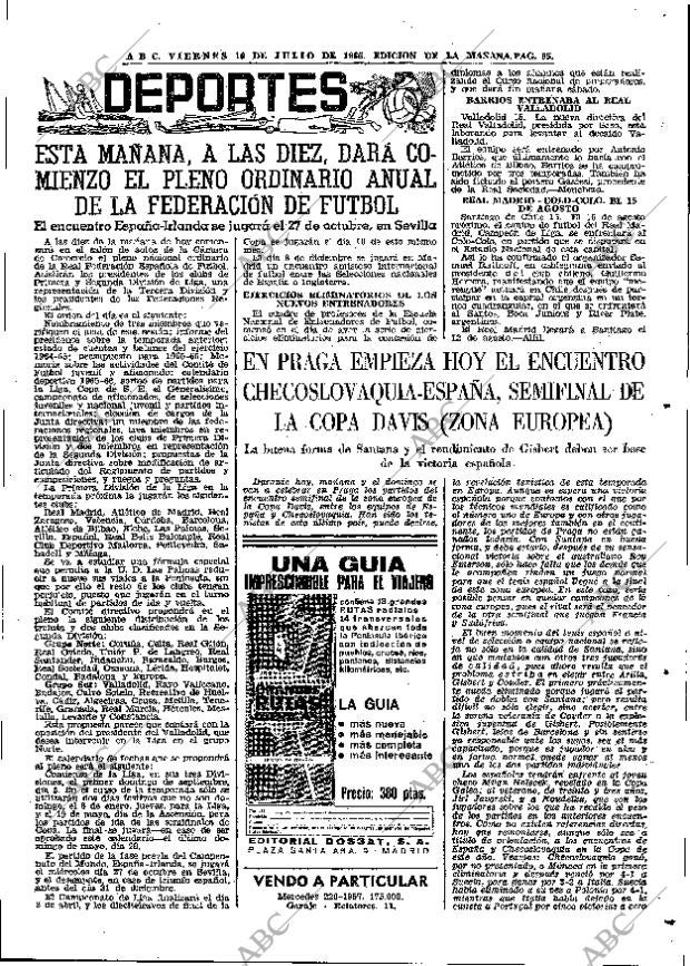 ABC MADRID 16-07-1965 página 65