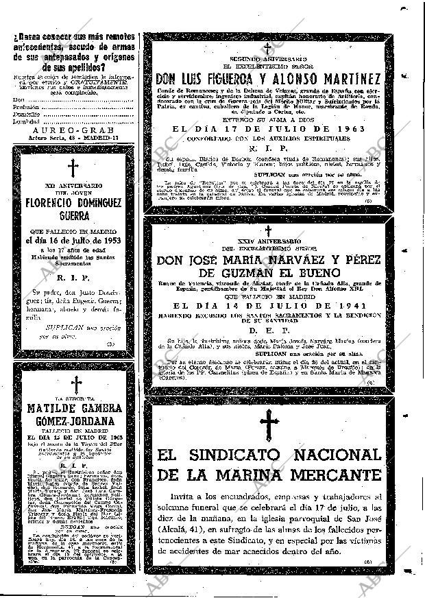 ABC MADRID 16-07-1965 página 83