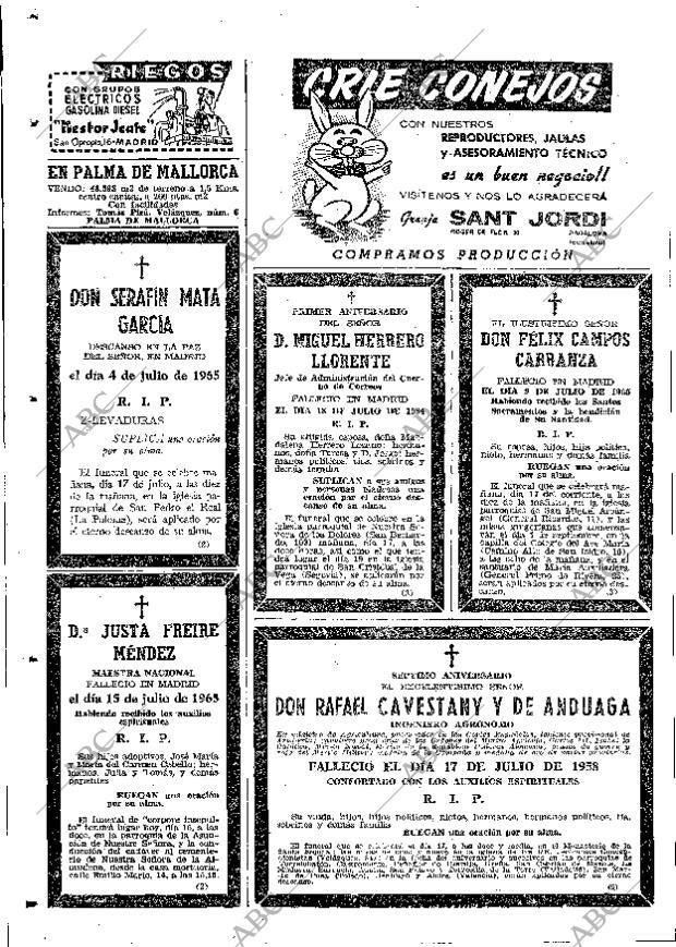 ABC MADRID 16-07-1965 página 84