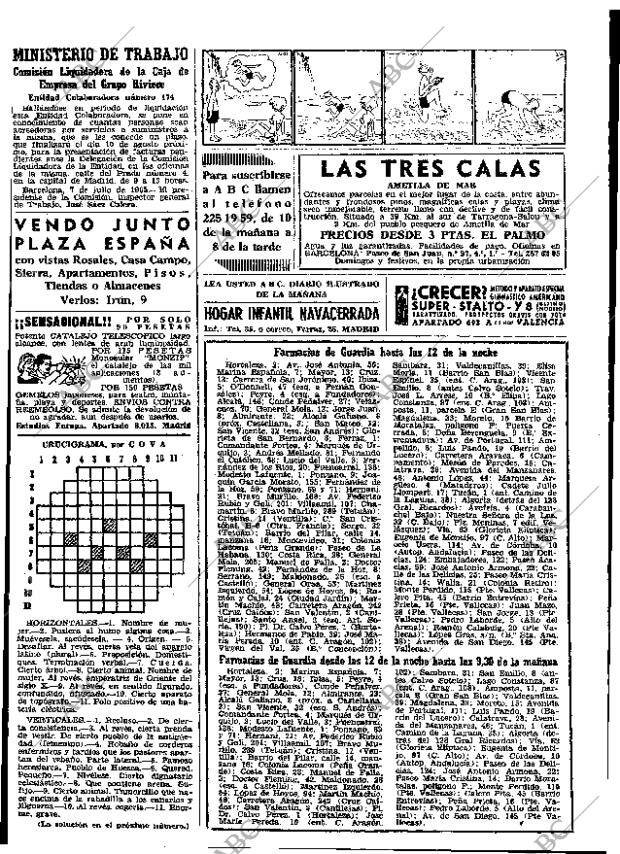ABC MADRID 16-07-1965 página 87