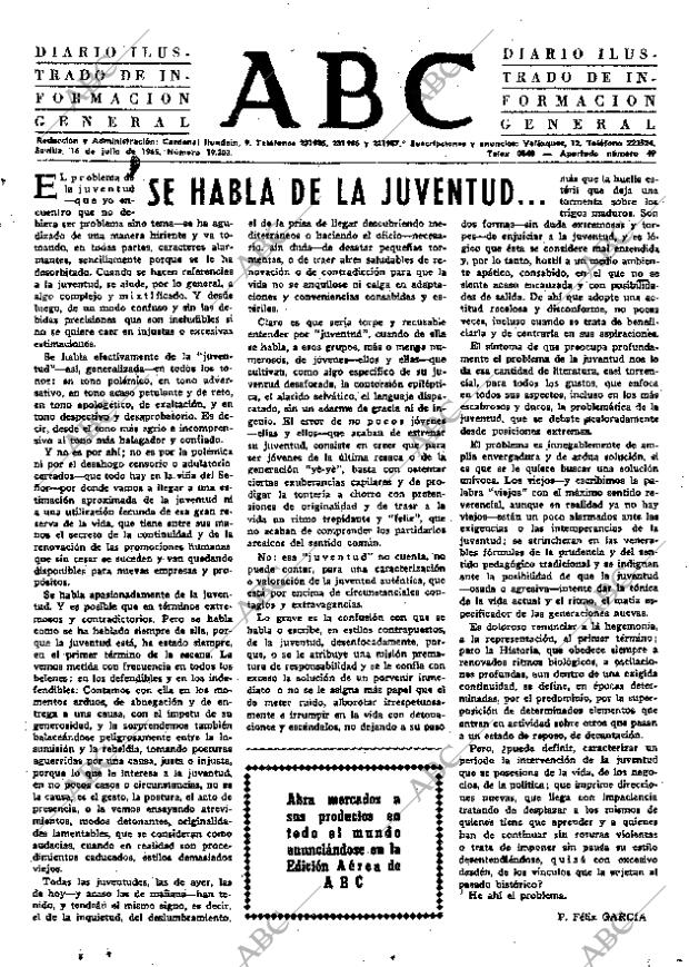 ABC SEVILLA 16-07-1965 página 3