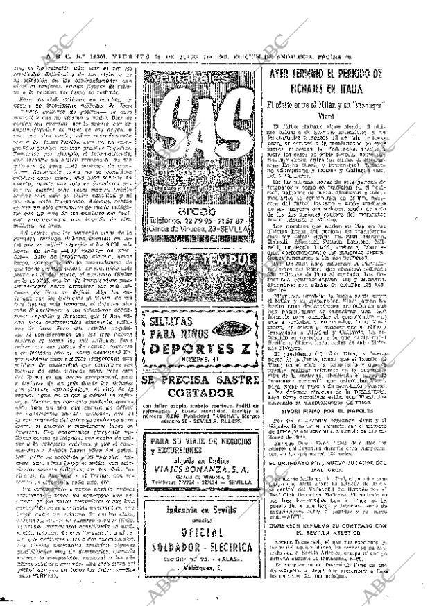 ABC SEVILLA 16-07-1965 página 48