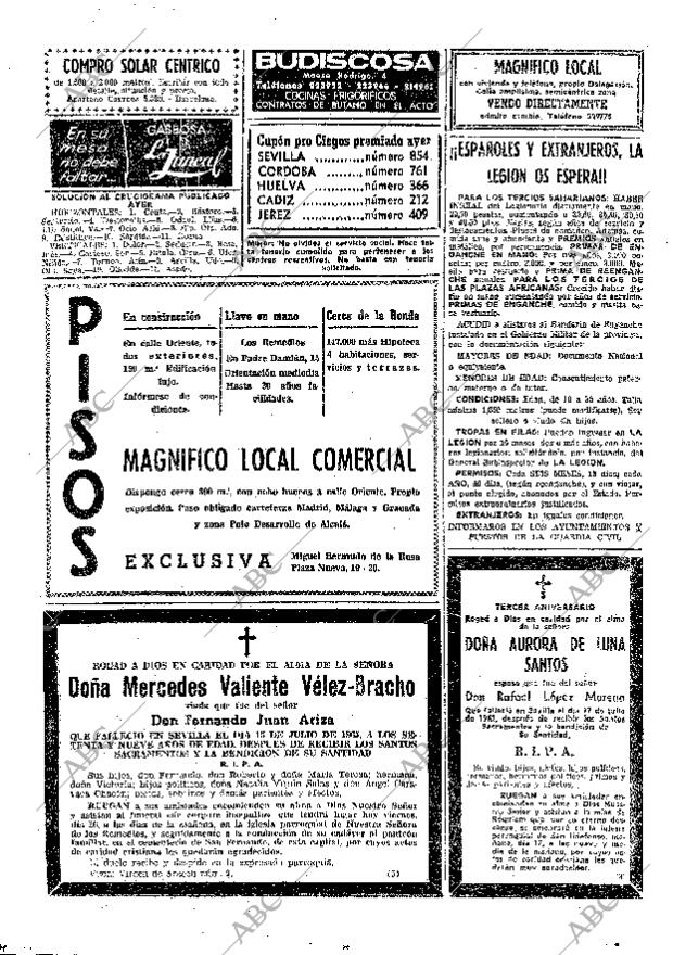 ABC SEVILLA 16-07-1965 página 58