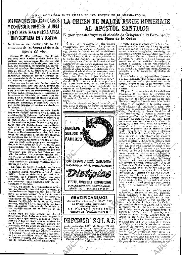 ABC MADRID 18-07-1965 página 59