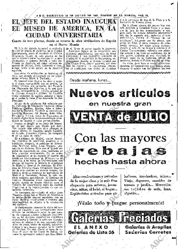 ABC MADRID 18-07-1965 página 75